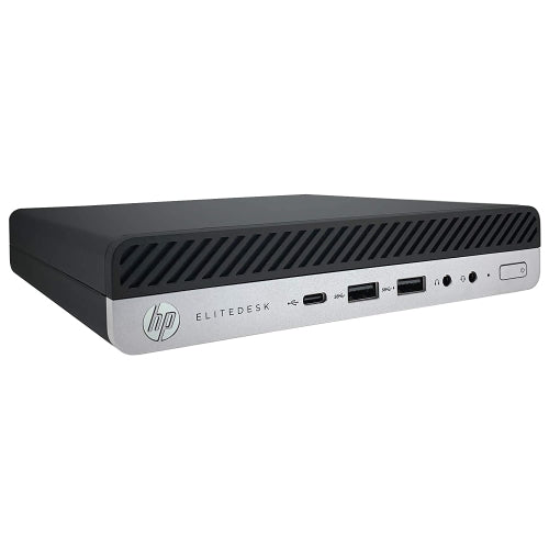 HP ELITEDESK 800 (G4) USFF Ultra Small Form Factor PC - Intel i5-8500T Core i5 2.1GHz CPU