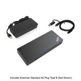 Genuine Dock for ThinkPad Hybrid USB-C with USB-A Dock US 40AF
