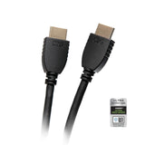 C2G 56783 High Speed HDMI Cable with Ethernet - 4K 60Hz HDMI 2.0 Gold Plated, Black, 6ft (1.8m)