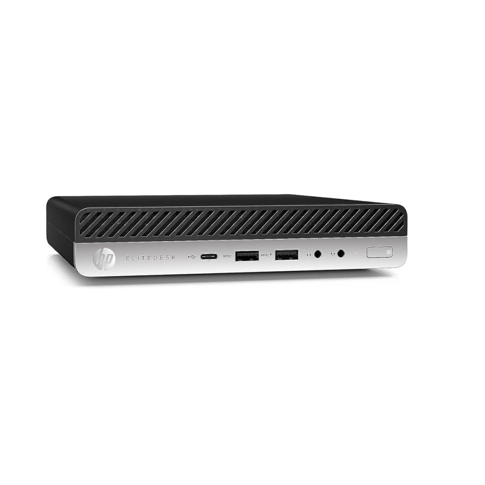 HP EliteDesk 800 G5 DM/Core I5 9500 3.0 GHz / RAM 16 Go / SSD 256 Go / Intel UHD Graphics / Win 11 Pro 64 Bits (reconditionné