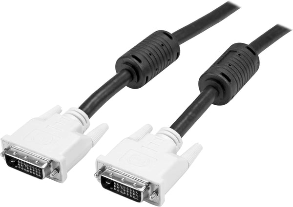Bundle of 2 | New StarTech.com Dual Link DVI Cable - 10 ft - Male to Male - 2560x1600 - Video Cable (DVIDDMM10)