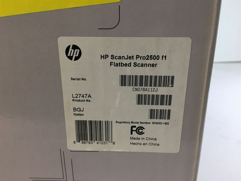 HP ScanJet Pro 2500 F1 Flatbed Scanner | New-in-Box