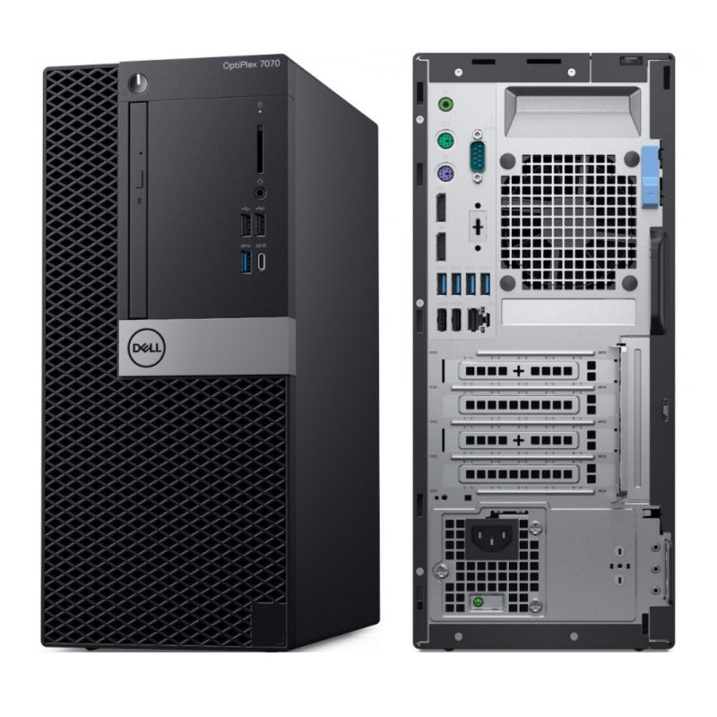 DELL OPTIPLEX 7070 (Midtower) Mid-Tower PC - Intel i7-9700 Core i7 3.0GHz CPU